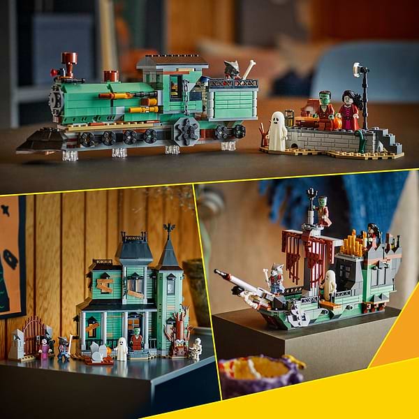 Фото - Конструктор LEGO Creator Особняк с привидениями (31167)