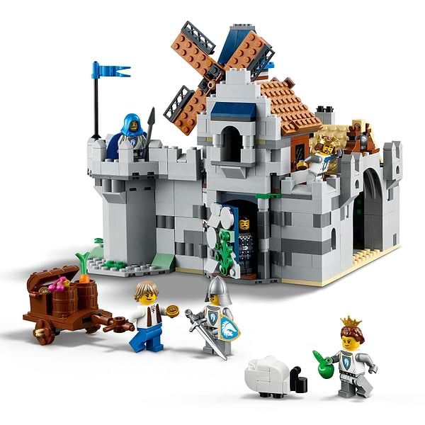 Фото - Конструктор LEGO Creator Середньовічний замок із лицарем на коні (31168)