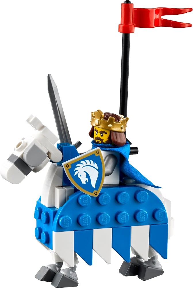 Фото - Конструктор LEGO Creator Середньовічний замок із лицарем на коні (31168)