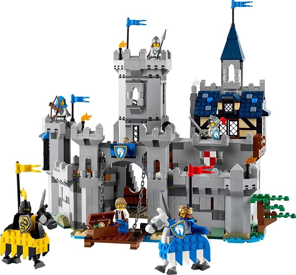 Фото - Конструктор LEGO Creator Середньовічний замок із лицарем на коні (31168)