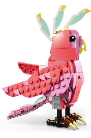 Фото - Конструктор LEGO Creator Дикі тварини: рожевий фламінго (31170)