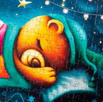 Фото - Пазлы (5-7 лет) De.tail «Sleeping bear» (260 элем.) (DT200-01)