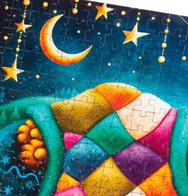 Фото - Пазлы (5-7 лет) De.tail «Sleeping bear» (260 элем.) (DT200-01)