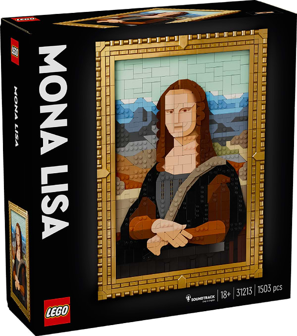 Фото - Конструктор LEGO Art Мона Ліза (31213)