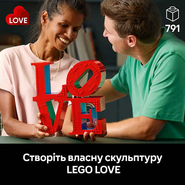 Фото - Конструктор LEGO Art LOVE (31214)