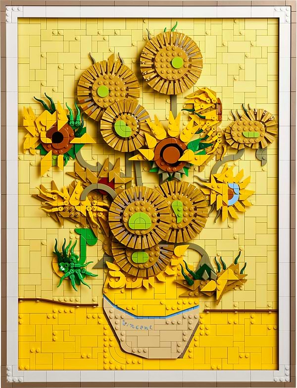 Фото - Конструктор LEGO Art Vincent van Gogh — Соняшники (31215)