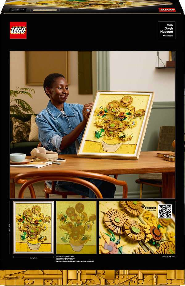 Фото - Конструктор LEGO Art Vincent van Gogh — Соняшники (31215)