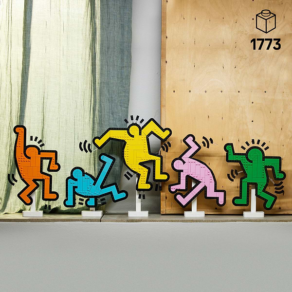 Фото - Конструктор LEGO Art Кот Гаринг — Танцующие человечки (31216)