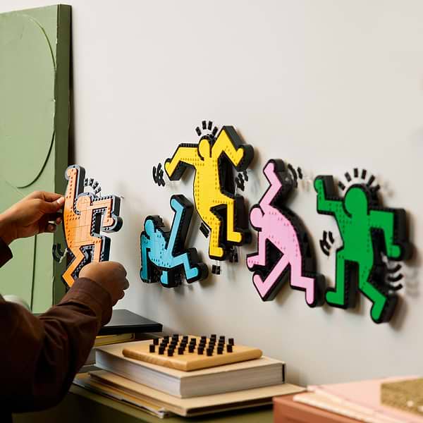 Фото - Конструктор LEGO Art Кот Гаринг — Танцующие человечки (31216)