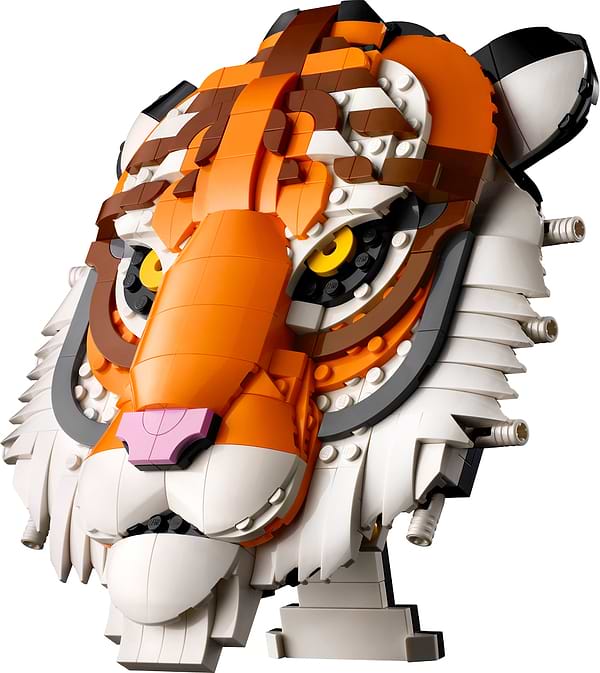 Фото - Конструктор LEGO Art Колекція фауни - Тигр (31217)