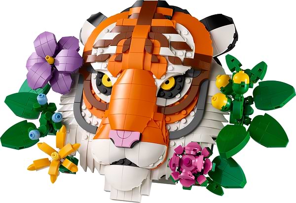 Фото - Конструктор LEGO Art Колекція фауни - Тигр (31217)
