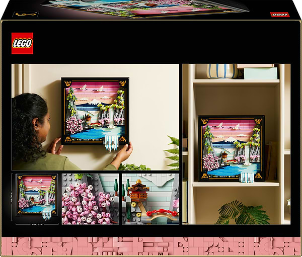 Фото - Конструктор LEGO ART Японский пейзаж с цветением сакуры (31218)