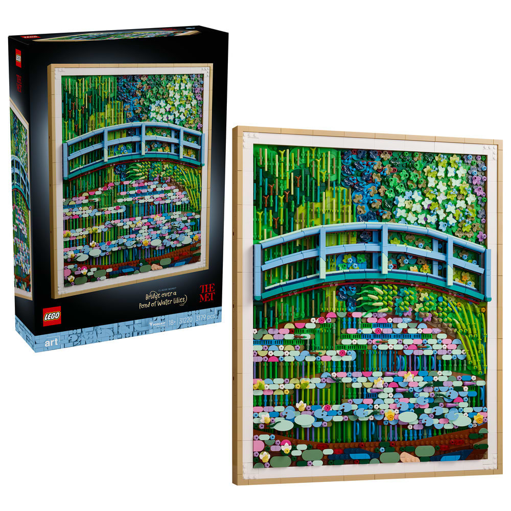 Конструктор LEGO ART «Мост над прудом с кувшинками» Клода Моне (31220)