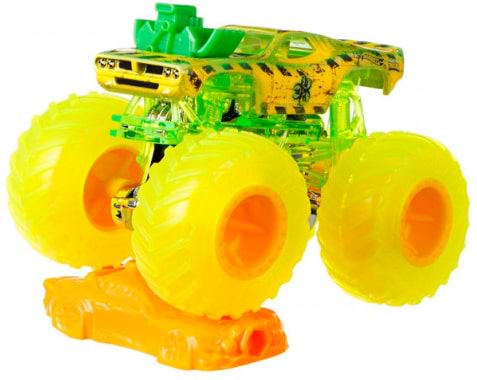 Фото - Уценка - Базовая машинка Hot Wheels Внедорожник 1:64 серии «Monster Trucks» (в асс.) (FYJ44)