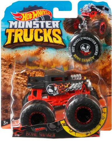Фото - Уценка - Базовая машинка Hot Wheels Внедорожник 1:64 серии «Monster Trucks» (в асс.) (FYJ44)