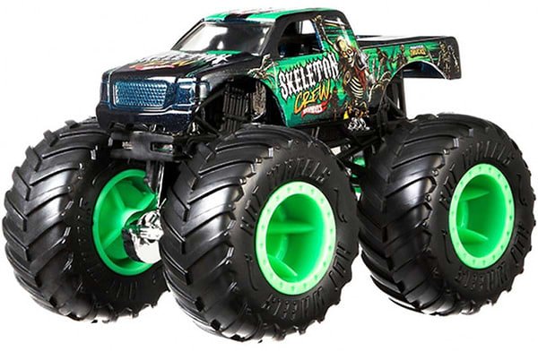 Фото - Уценка - Базовая машинка Hot Wheels Внедорожник 1:64 серии «Monster Trucks» (в асс.) (FYJ44)