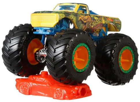 Фото - Уценка - Базовая машинка Hot Wheels Внедорожник 1:64 серии «Monster Trucks» (в асс.) (FYJ44)