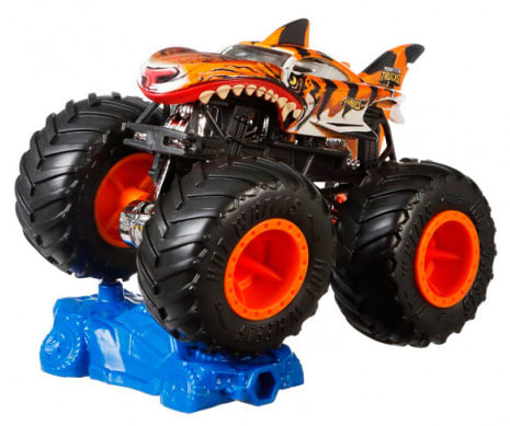 Фото - Уценка - Базовая машинка Hot Wheels Внедорожник 1:64 серии «Monster Trucks» (в асс.) (FYJ44)