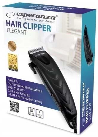 Фото - Машинка для стрижки волосся Esperanza Hair Clipper EBC002 Elegant Black