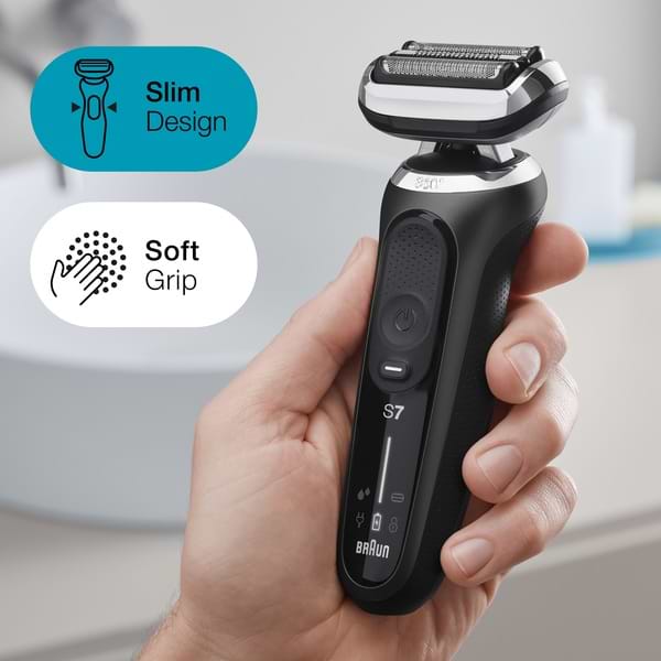 Фото - Уцінка - Бритва Braun Series 7 71-N7200cc Black #