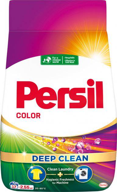 Пральний порошок Persil Колор авт. 2,55кг, 17 циклів