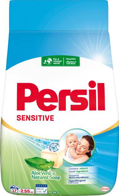 Фото - Стиральный порошок Persil Сенситив авт. 2,55кг, 17 циклов