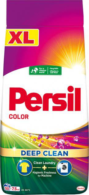 Стиральный порошок Persil авт. Колор 7,5 кг, 50 циклов