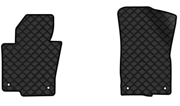 Фото - Коврики из экокожи в салон авто передние EVAtech для Passat (B6) (with armrest) Volkswagen 2005-2010 6 поколение Sedan EU VW31277AO2TL4BBB