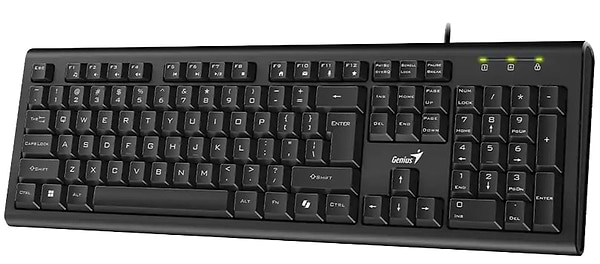 Фото - Клавіатура дротова Genius KB-113 Black (31300018407)