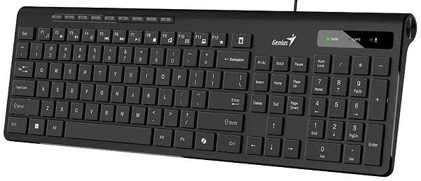 Фото - Клавиатура проводная Genius SlimStar 230II Black (31310048406)