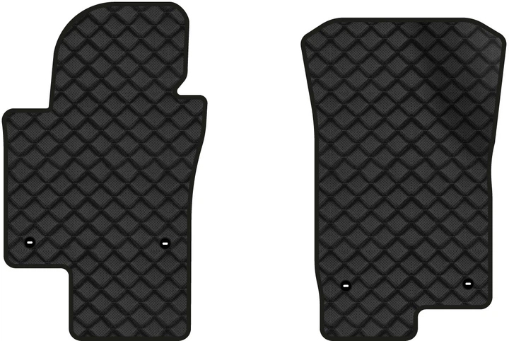 Килимки з екошкіри в салон авто передні EVAtech ECO для Jetta (VI) AT Volkswagen 2010-2018 6 покоління Sedan EU VW31221AB2TL4BBB