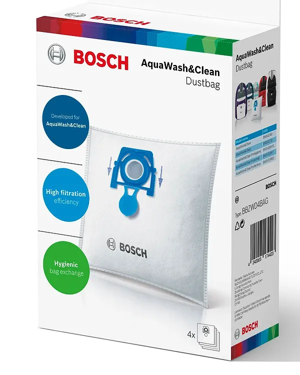 Фото - Мешок для пылесоса Bosch BBZWD4BAG, 4 шт.