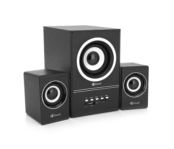 Комп'ютерна акустика компактна 2.0 Kisonli U-2700BT - Фото 1