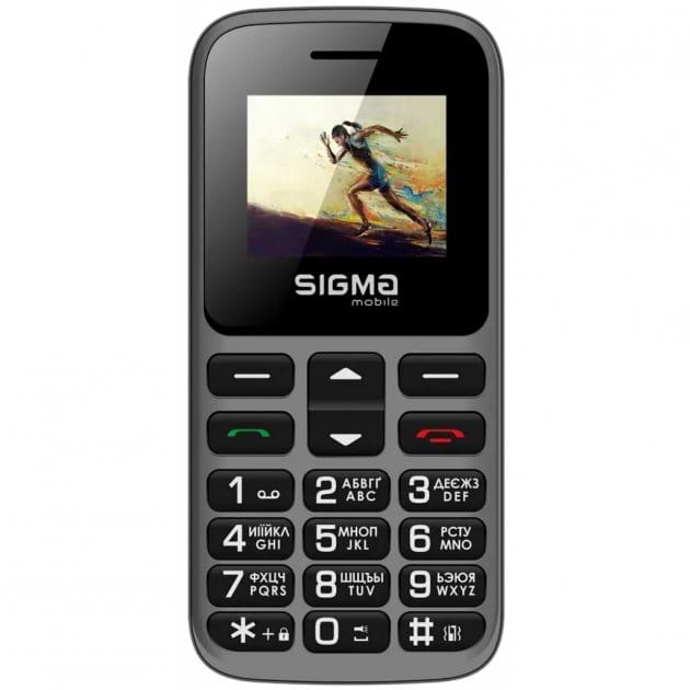 Мобильный телефон Sigma mobile Comfort 50 Hit 2020 Dual Sim Grey (4827798120927) - Фото 1