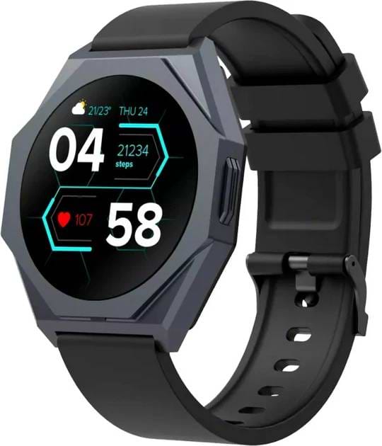 Смарт-часы Canyon Otto SW-86 Black (CNS-SW86BB) - Фото 1