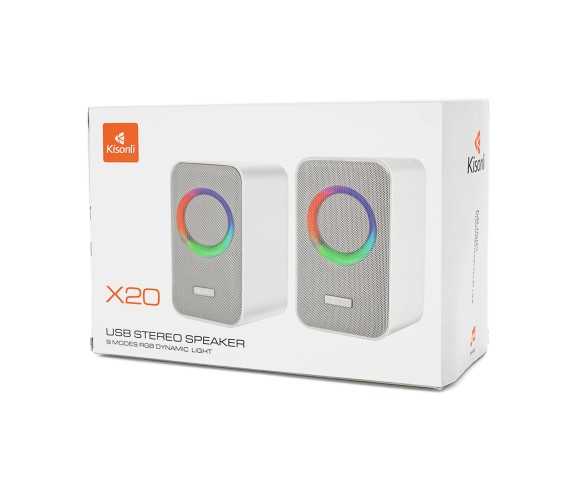 Фото - Комп'ютерна акустика компактна 2.0 Kisonli X20BT