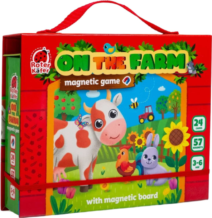 Набор магнитных фигурок Roter Kafer Ферма (RK2140-02)
