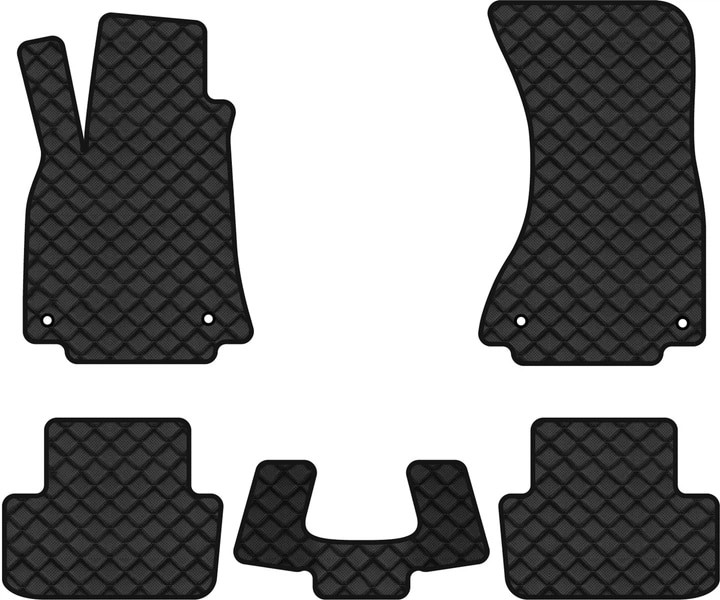 Килимки з екошкіри в салон авто EVAtech ECO для A4 (B8) Restyling Audi 2011-2015 4 покоління Sedan USA AU33567C5AV4BBB