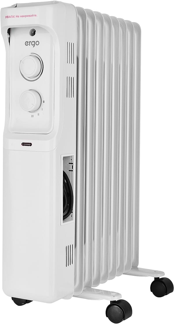 Фото - Обогреватель масляный Ergo 222009 Фото - Обогреватель масляный Ergo 222009
