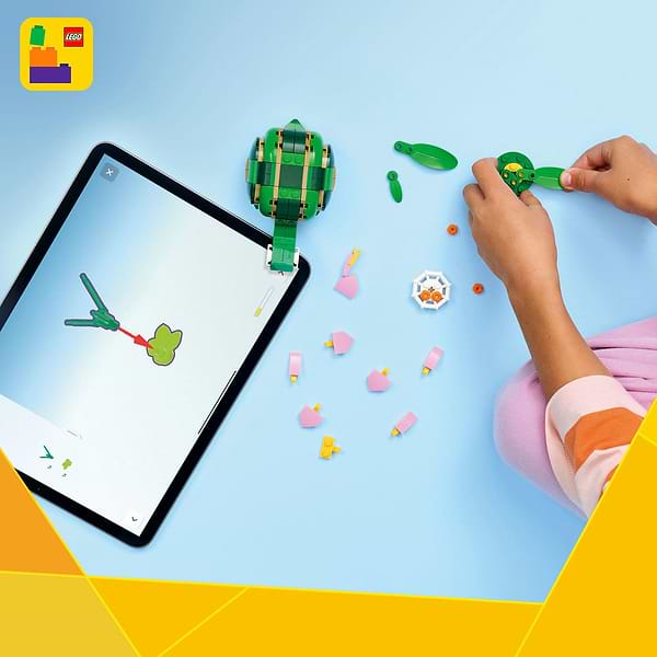 Фото - Конструктор LEGO  Creator Черепаха з квіткою водяної лілії (31377)