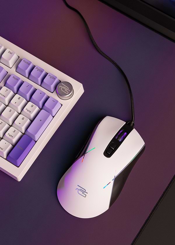 Фото - Миша дротова ігрова Proove Gaming Defiant White (CMDE00000101)