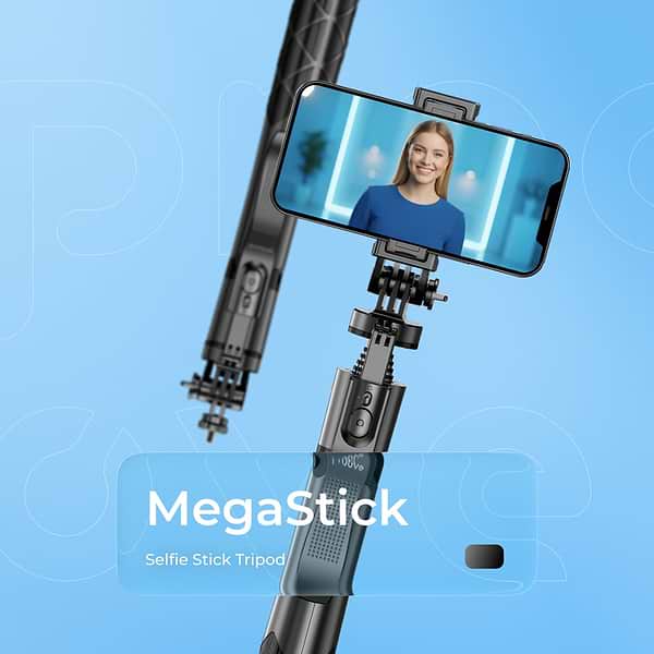 Фото - Трипод для селфи Proove MegaStick Selfie Stick Tripod (1530 mm) Black