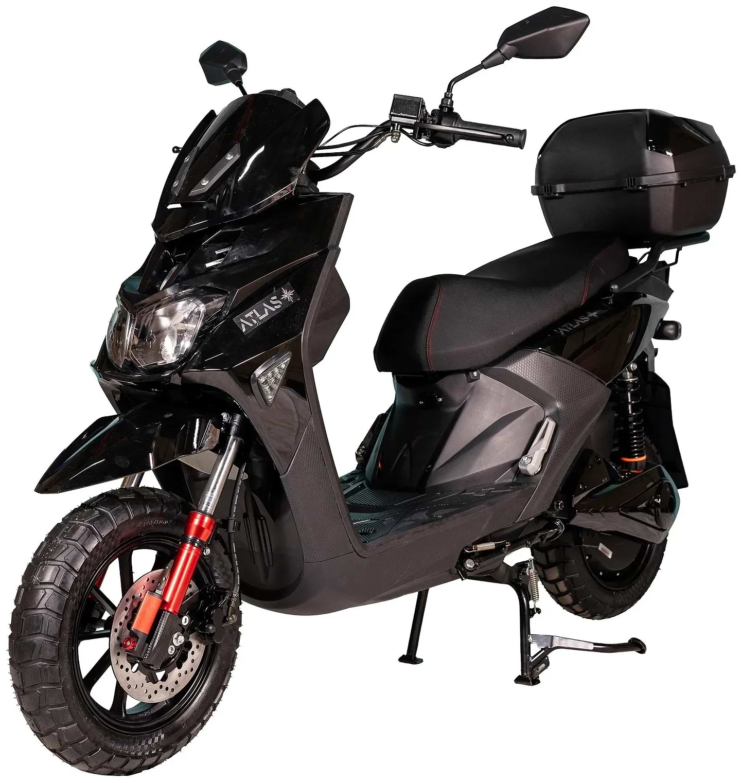 Электроскутер Atlas Fox Box 2000W Black (3140_atlas)