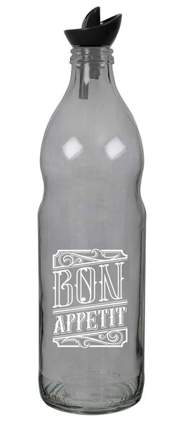 Фото - Емкость для масла и уксуса Herevin Transparent Grey 1 л (151657-146)