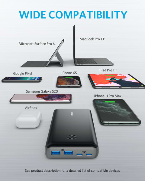 Фото - Батарея мобільна Anker PowerCore III Elite 25600 mAh (A1291H11)