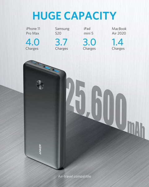 Фото - Батарея мобільна Anker PowerCore III Elite 25600 mAh (A1291H11)