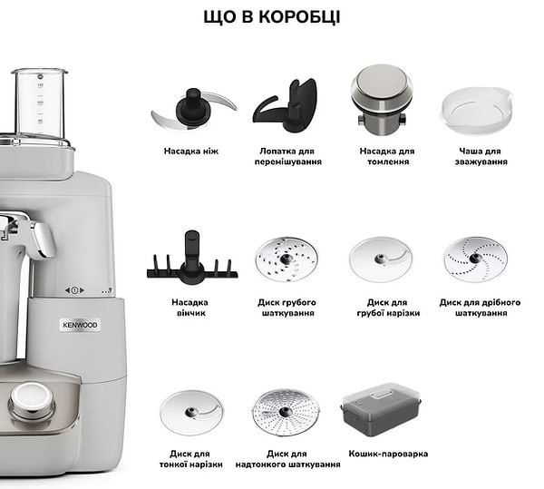 Фото - Кухонный комбайн Kenwood CCL50.A0CP