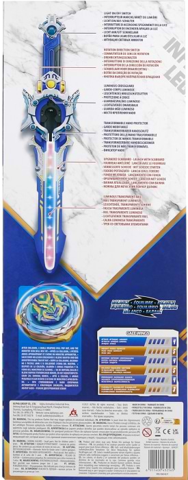 Фото - Волчок Auldey Infinity Nado VI Deluxe Pack Крылья Бури (Gale Wings) (EU654231)