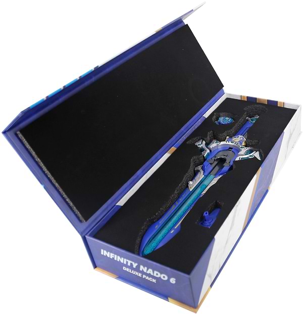 Фото - Волчок Auldey Infinity Nado VI Deluxe Pack Крылья Бури (Gale Wings) (EU654231)