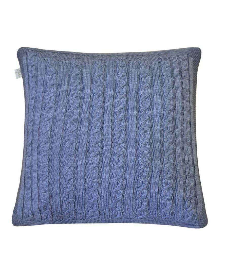 Наволочка Прованс SOFT синій меланж (011699)